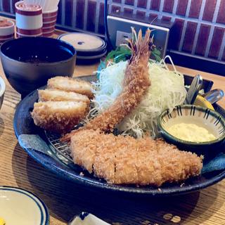 海老かつ&ロース大黒膳(極みとんかつ かつ喜 喜志本店)