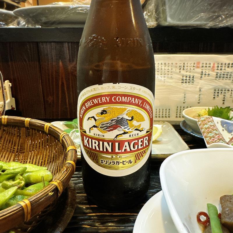 瓶ビール（キリンラガー）(居酒屋 和’s（カズ）)