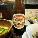 瓶ビール（キリンラガー）