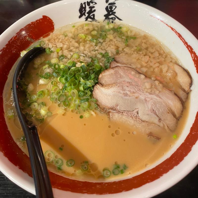 背脂ラーメン(暖暮 川崎仲見世通店)