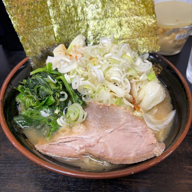 野菜ラーメン(横浜家系らーめん 雷家)
