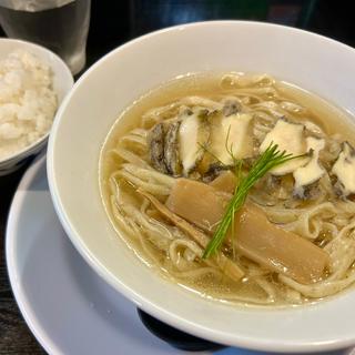 あわびの塩らぁ麺(晴レル屋 （はれるや）)