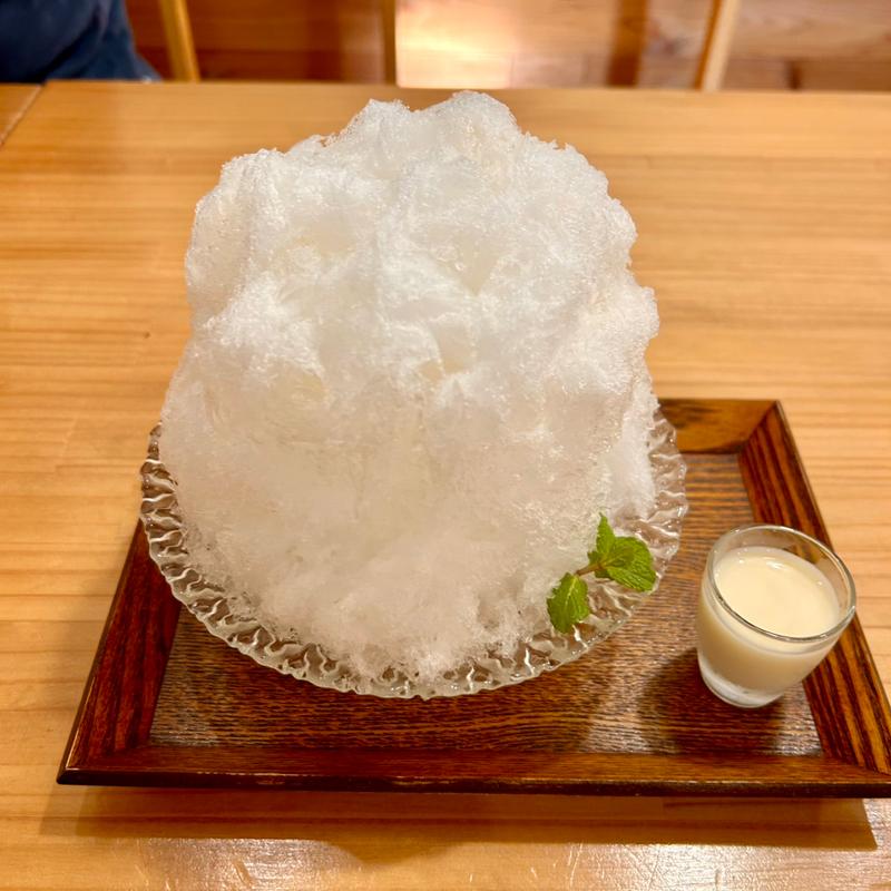梨みぞれ(かき氷店 ミゾレヤ （shaved ice & cafe mizoreya）)