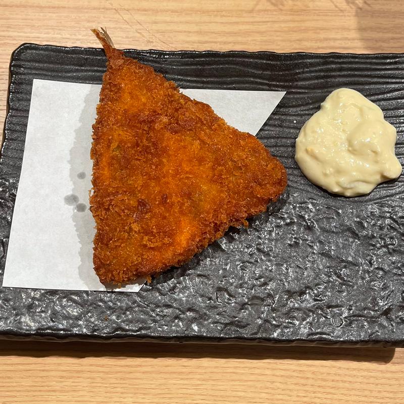 アジフライ(鮨 酒 肴 杉玉 JR野田駅)