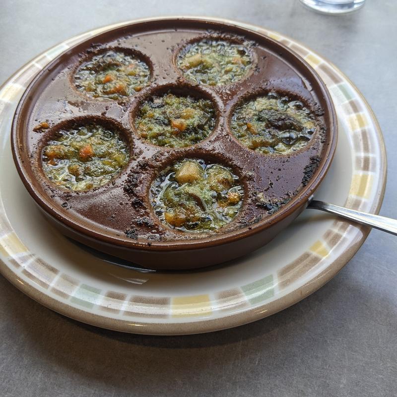 エスカルゴのオーブン焼き(サイゼリヤ 天神大名)