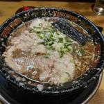 Wスープラーメン(無鉄砲大阪店 （むてっぽう）)