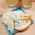 リンゴのカルパッチョ(大衆すし酒場 スシマヅメ 野毛本店)
