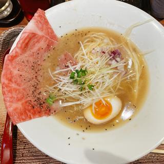 牛骨醤油ラーメン(麺匠 竹虎 六本木店)