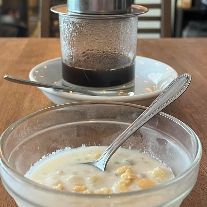 タピオカ ベトナムコーヒー(90年代美味南ベトナム料理 PHUONG NAM (フーンナム))