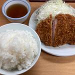 ロースカツ定食(大)(山家　御徒町店)
