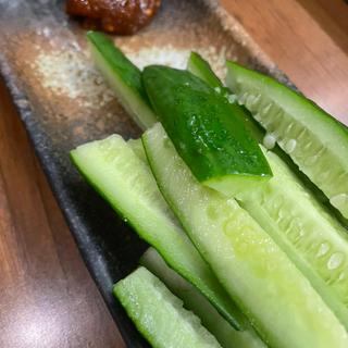 味噌きゅうり(焼鳥ダイニングごくう 新橋本店)