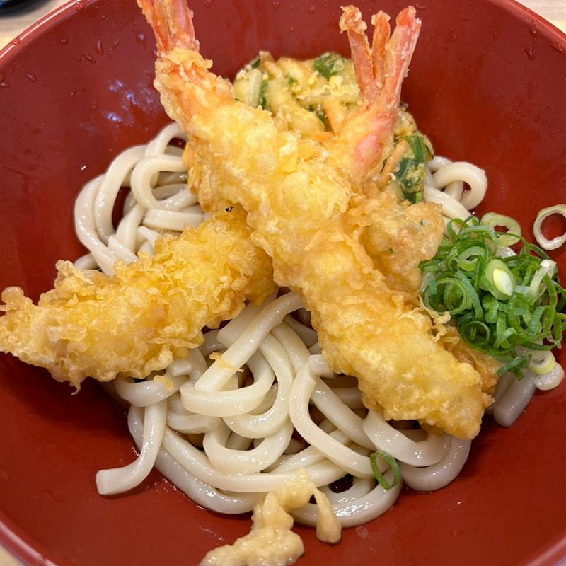 冷やし天ぷらうどん(東京ベイキッチン 東京ビッグサイト店)