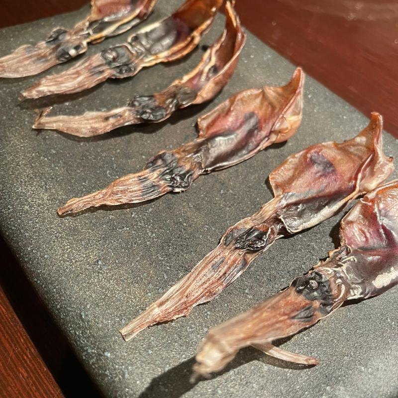 ホタルイカの干物(焼酎楽味隠れ家 陽)