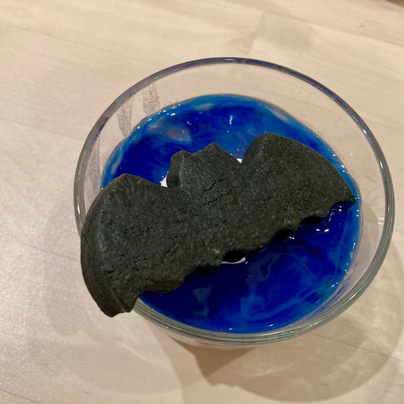 ミッドナイト コウモリ プリン(IKEAレストラン 新三郷店)