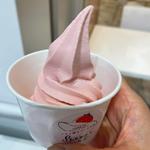 いちごソフトクリーム