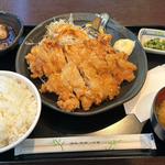 山賊焼き定食(おあがんな亭)