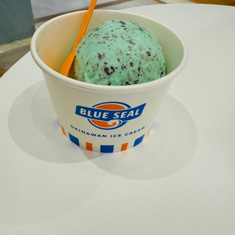チョコミント(ブルーシール イオンモール幕張新都心カフェ)
