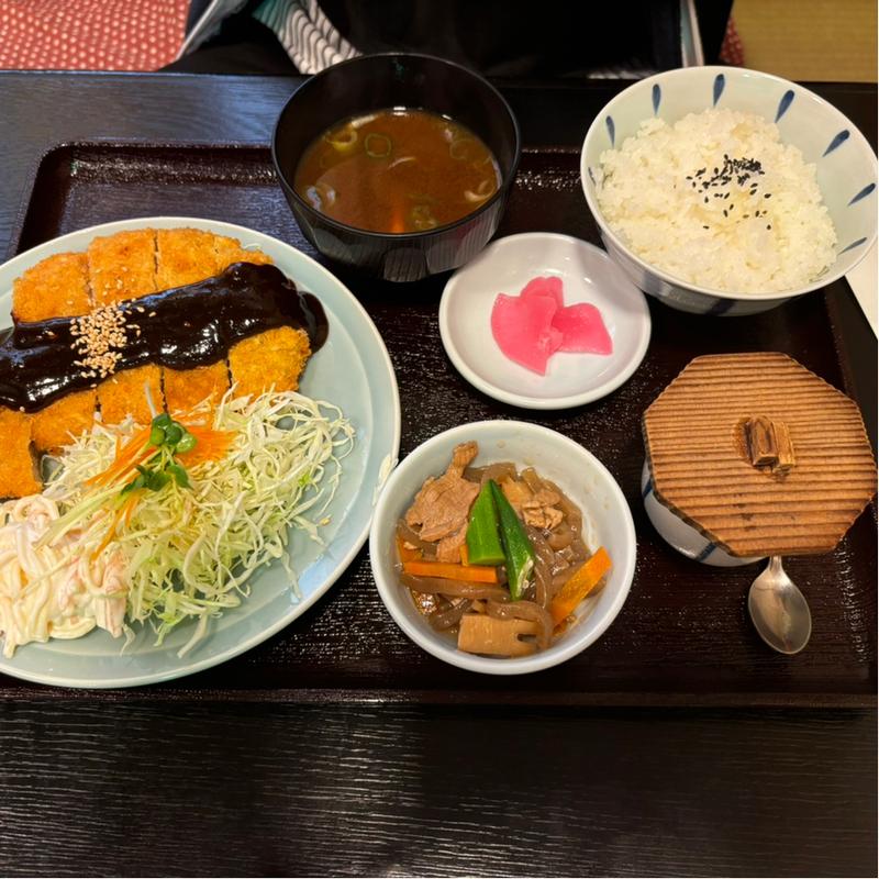 味噌カツランチ(やぐら西端店)