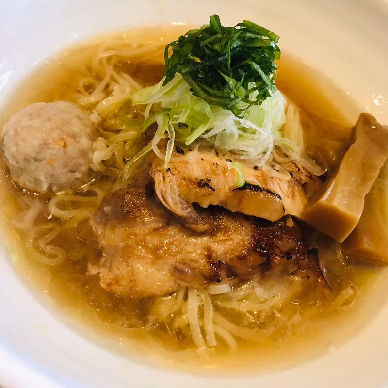 和風冷汁らーめん(らーめん小屋 歩)