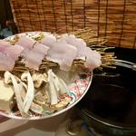 鱧すき　松茸入り