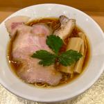 地鶏醤油らーめん(なにわ麺次郎)