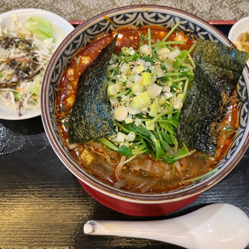 健康野菜たっぷりマーラー麺(上海庭 （シャンハイテイ）)