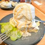 シャインマスカットパンケーキ(EDW『yellow』則武新町店)