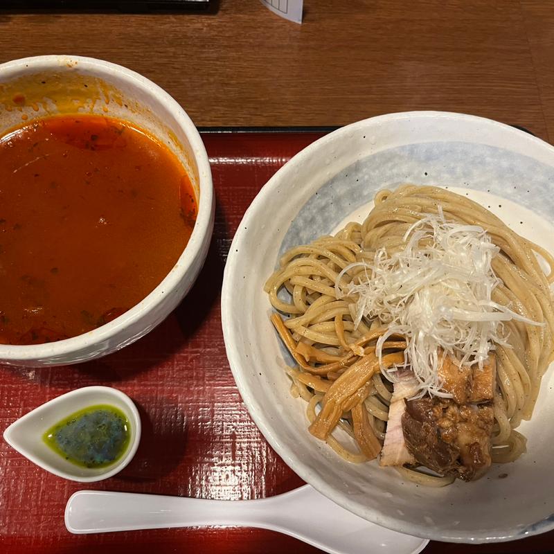 トマトつけ麺(かくれ麺家 SAREDO 忍ばず)