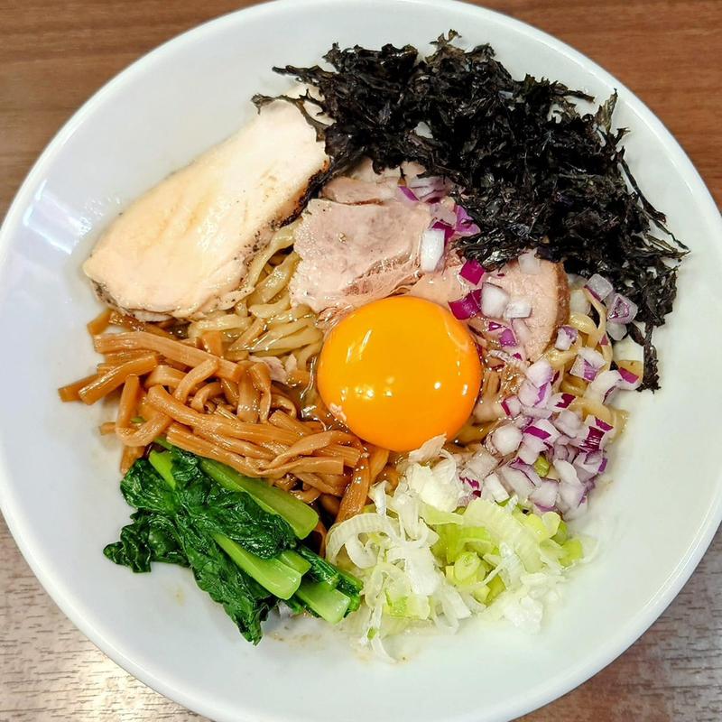 濃厚エイあぶらそば(煮干し中華そば 山形屋)