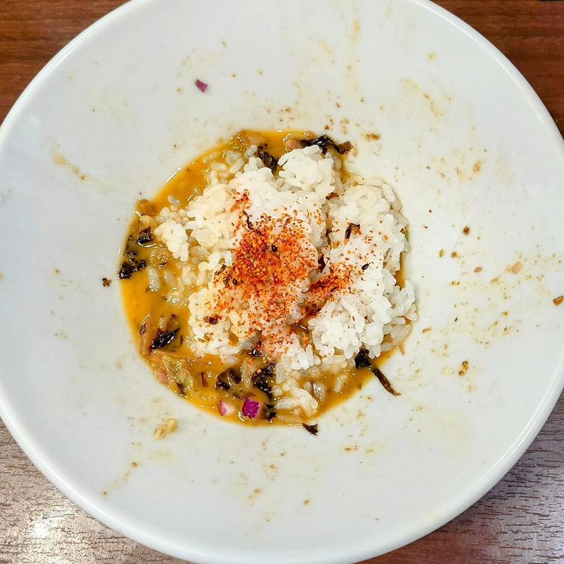 プチライス(煮干し中華そば 山形屋)