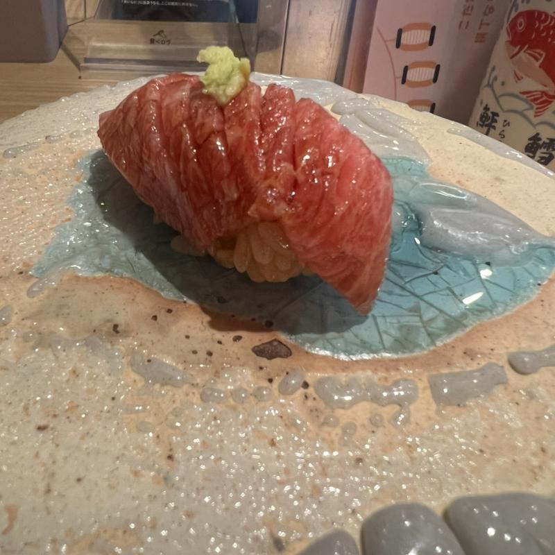 マグロ(本格江戸前立ち食い鮨ザギンでシース)