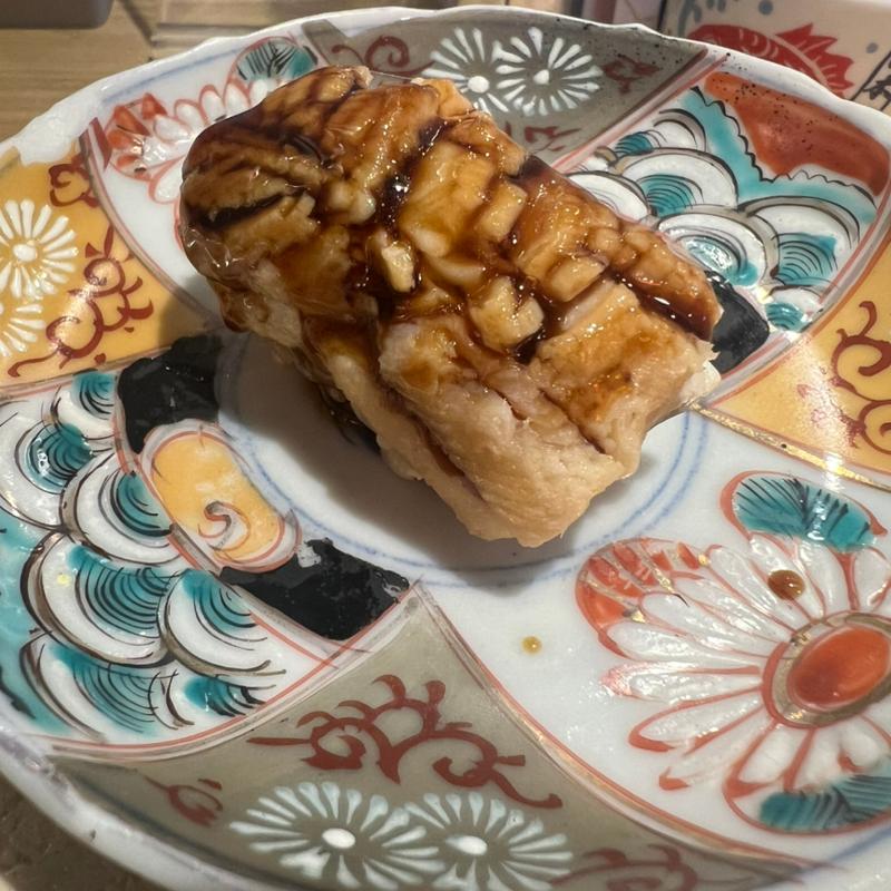 煮穴子(本格江戸前立ち食い鮨ザギンでシース)