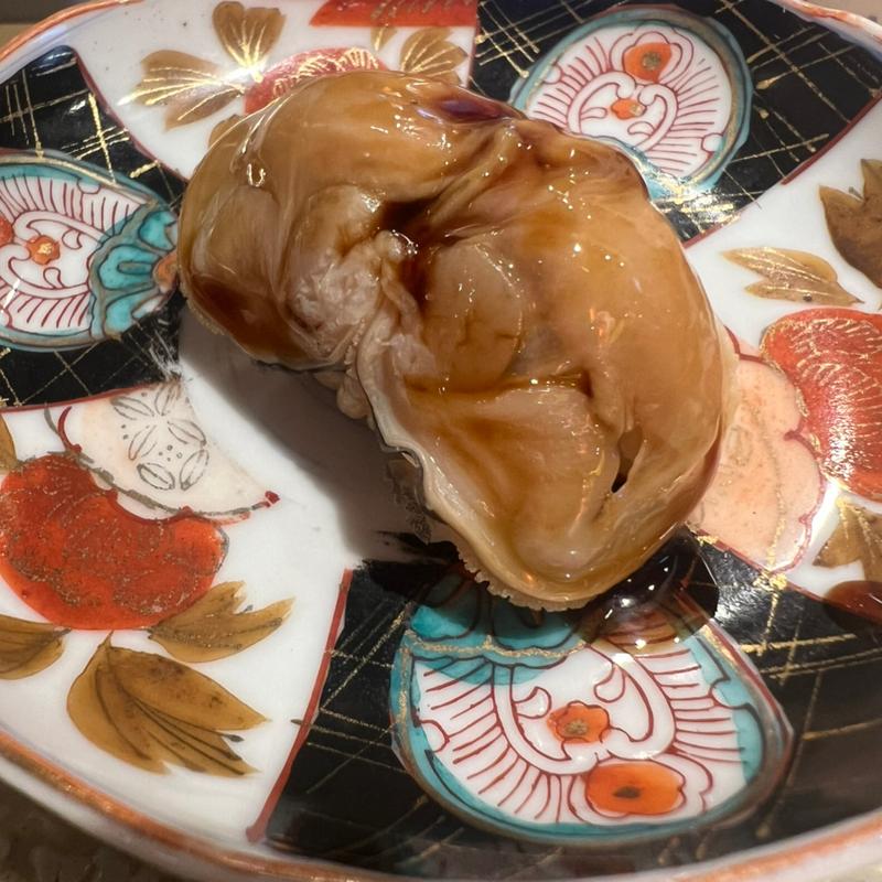 煮はまぐり(本格江戸前立ち食い鮨ザギンでシース)