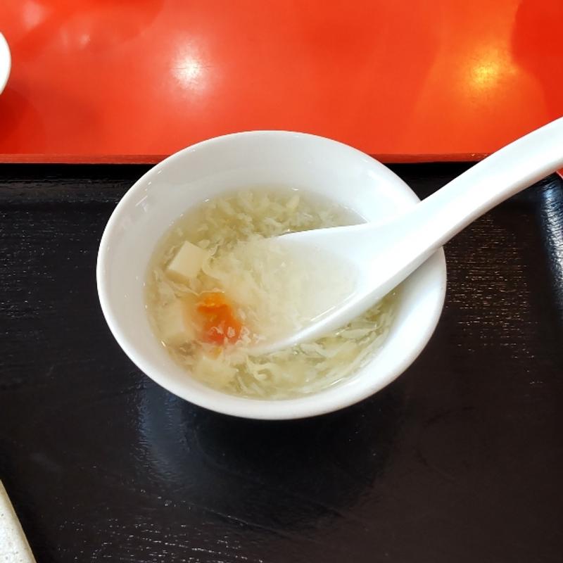 チャーハンスープ(上海飯店)