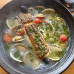 県産鮮魚のアクアパッツァ(古民家 レストラン 平津)