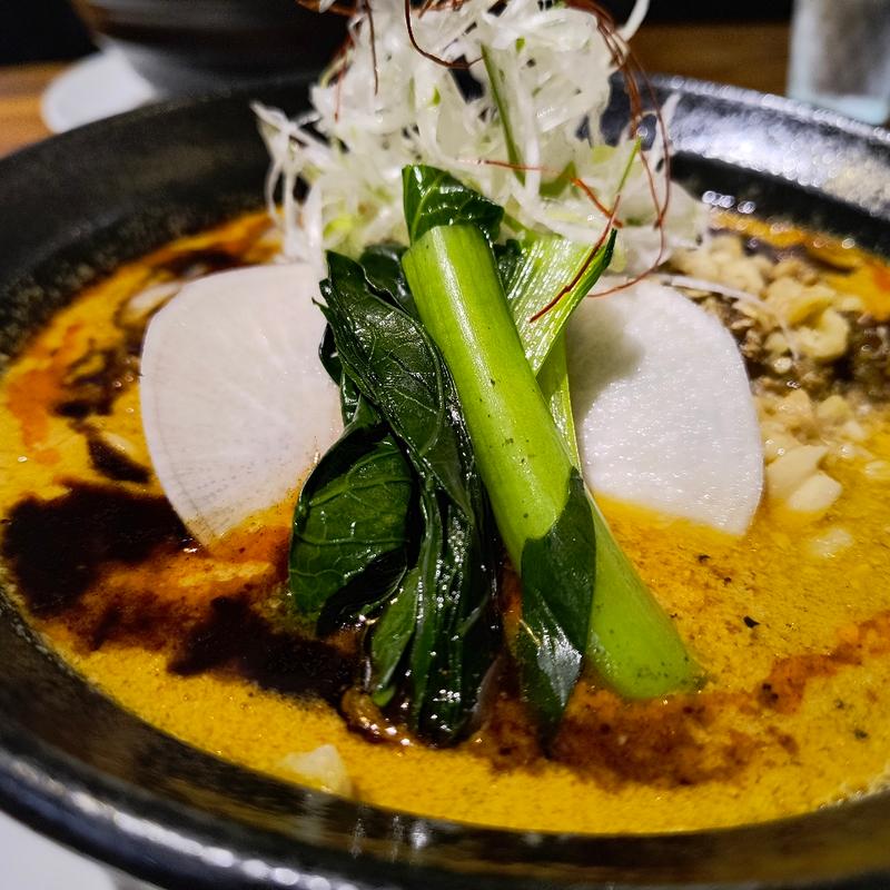 担々面 スープ並み(麺AKIBA)