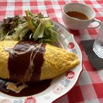 ふわとろオムライス デミグラスソース(パティスリー＆イタリアン酒場 リロンデル)