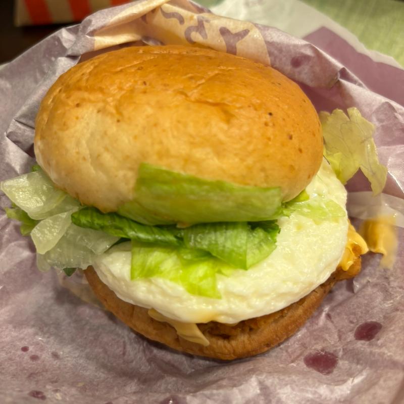 とろーり月見フィレバーガー(ケンタッキーフライドチキンイトーヨーカドー大井町店)