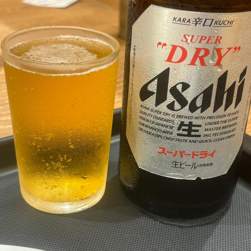 アサヒスーパードライ(松屋 国立店（マイカリー食堂併設）)