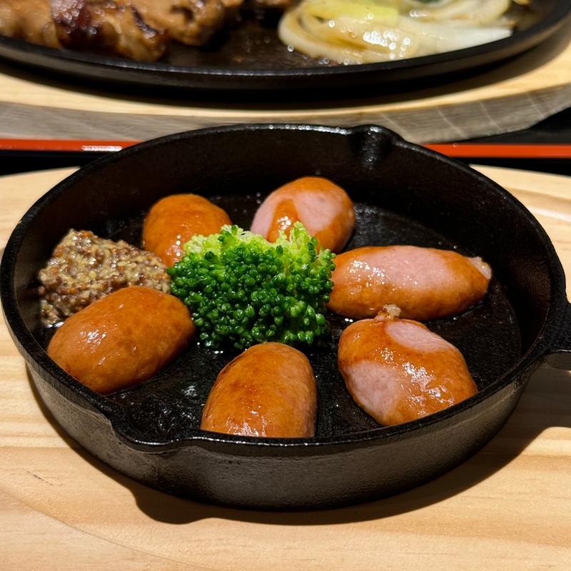 浅草ハムのあらびきポークフランク(まん天 名古屋栄店)