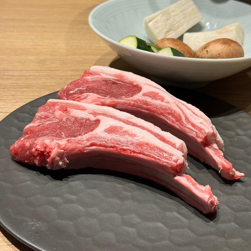 ラムチョップ(金山成吉思汗)