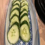 きゅうりの辛子漬け(Brisket RONY)