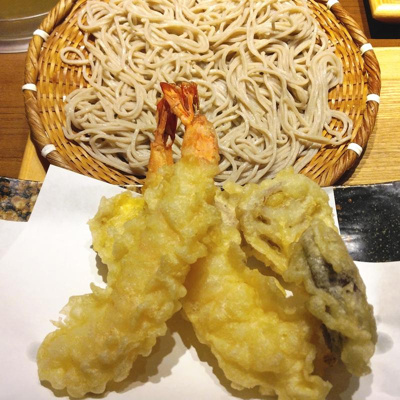 海老と秋野菜のおろし天せいろ(石月 グランツリー武蔵小杉店)