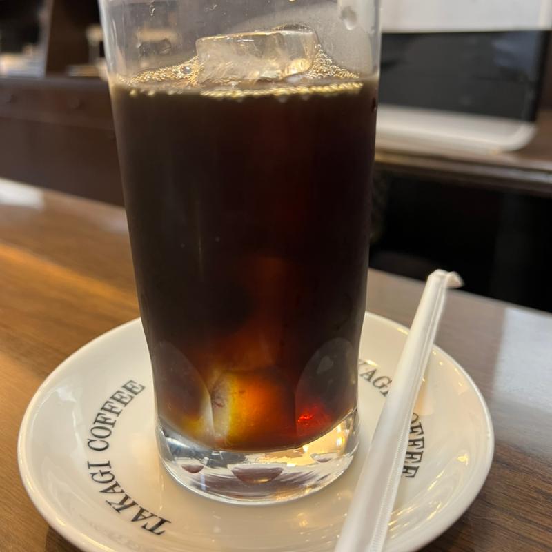 アイスコーヒー(高木珈琲店 高辻本店 （タカギコーヒーテン）)