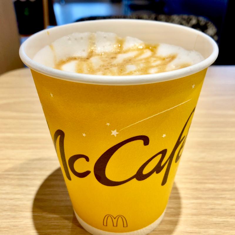 キャラメルラテ  M(マクドナルド 外環勧修寺店)