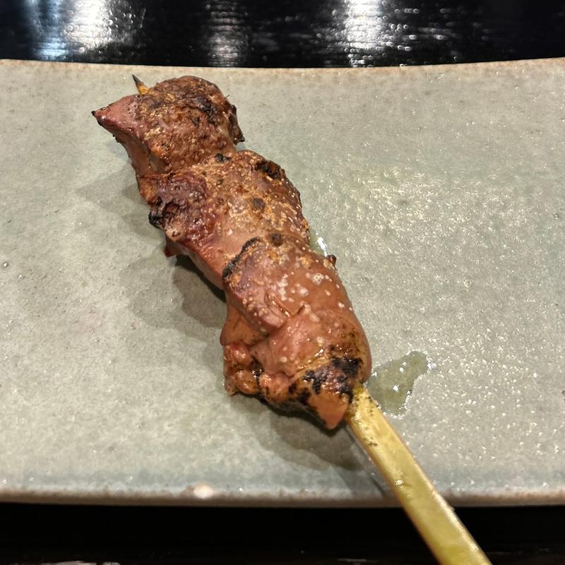 名物　築地宮川商店　レバー(焼鳥さむしん)