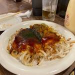 お好み焼き　肉玉うどん(みっちゃん　総本店　)