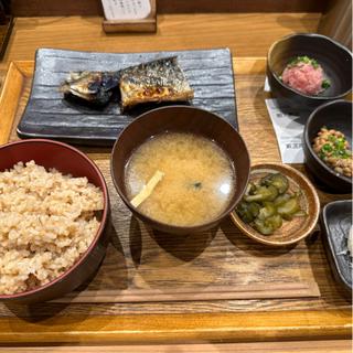 さば文化干し朝定食(しんぱち食堂 東梅田店)