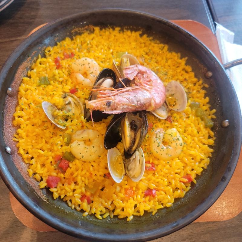 シーフードパエリア(Cerveza JPN渋谷アクシュ店)