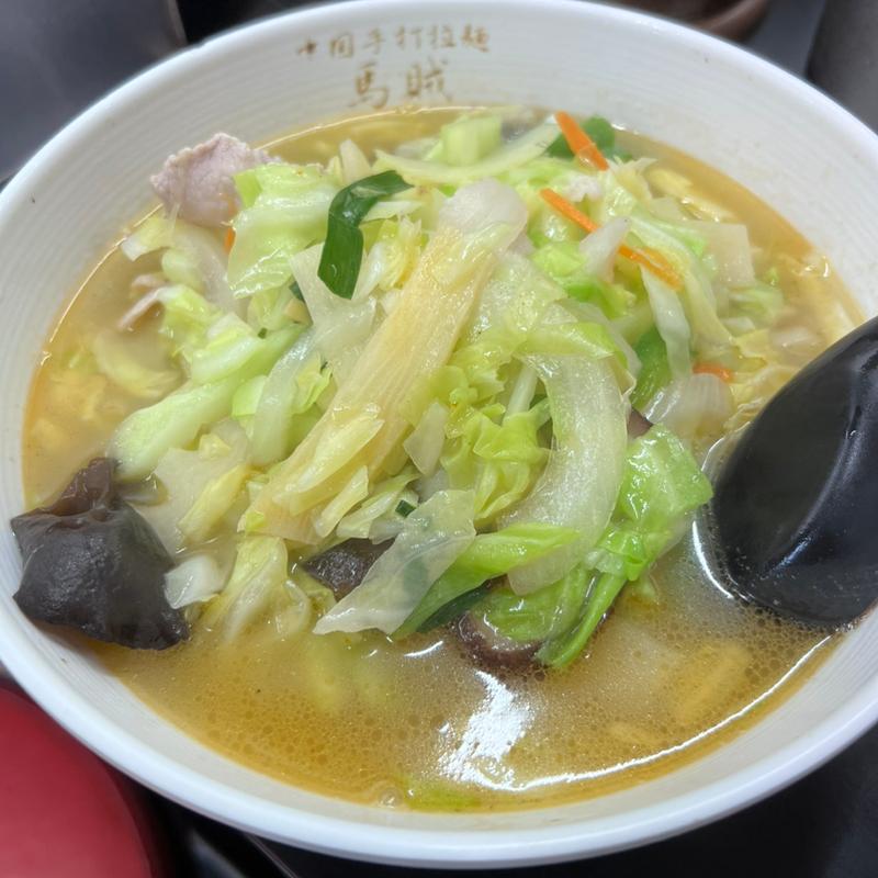 五目タン麺(馬賊 日暮里店)